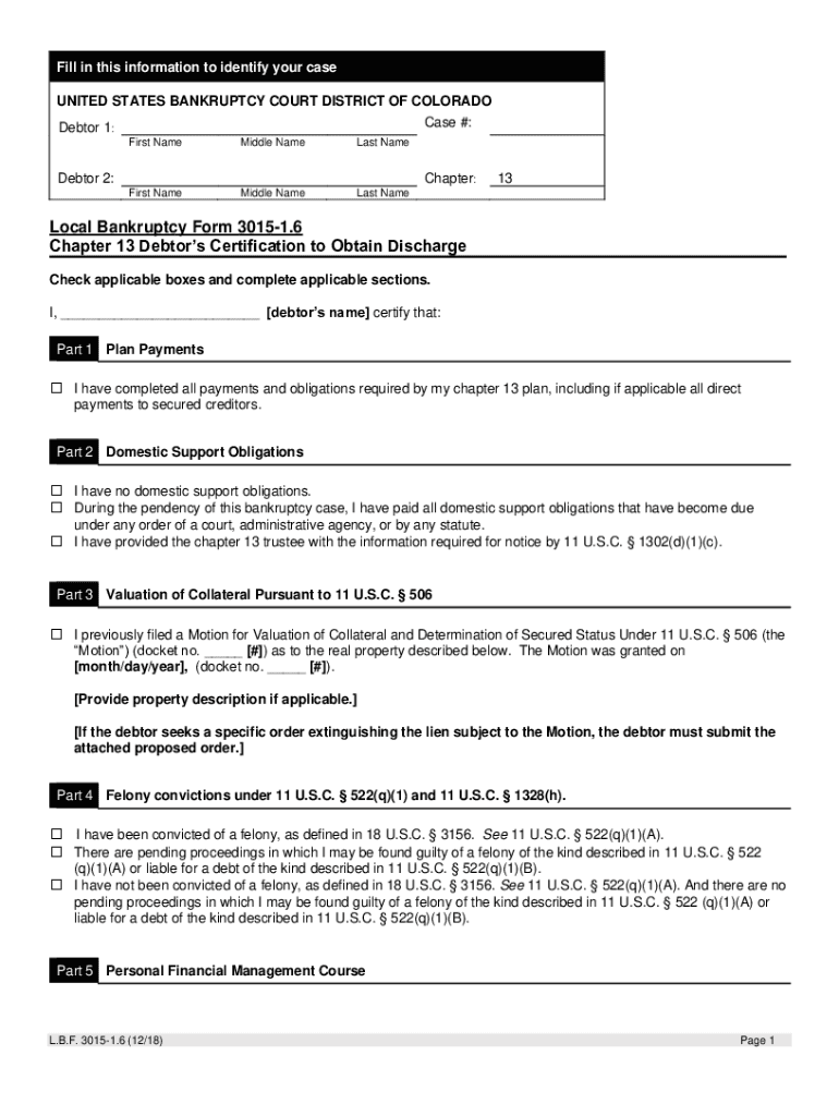 Notice of Filing Amended Chapter 13 Plan Prior to  Form