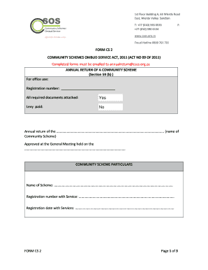 Csos Form Cs2