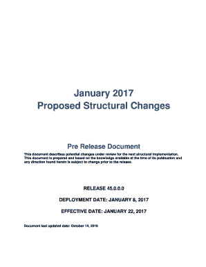 Propose Changes Usps Form