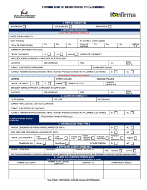 Formulario De Registro