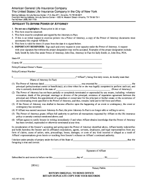 AGL 897 PoA Affidavit 8 16  Form