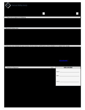  Aws Renewal Form 2017