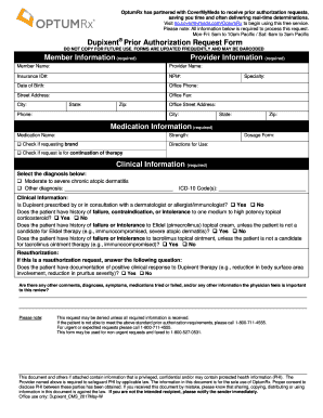  Optumrx Dupixent Prior Authorization Form 2017