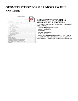 Module Test Form A1 Mcgraw Hill