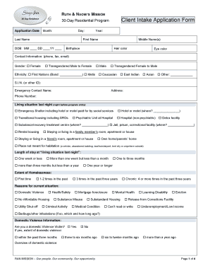 Ran Application Form