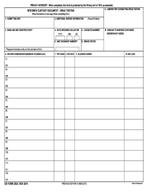  Form 2624 2014-2024