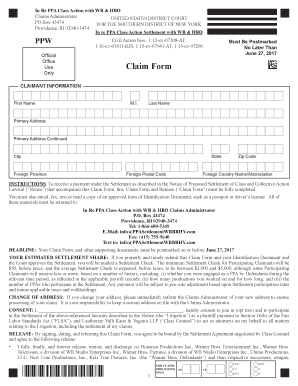 Hbo Class Action Lawsuit Sign Up  Form