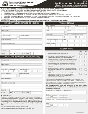 E176  Form