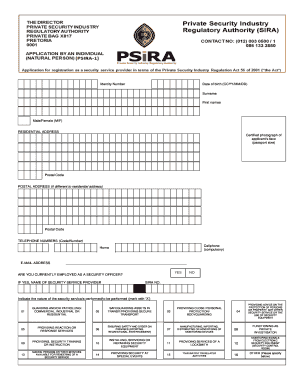  Psira Individual Renewal Form 2017