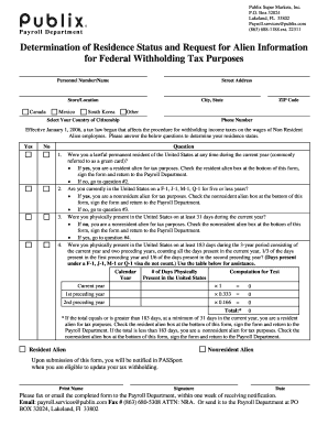 Publix Super Markets, Inc  Form