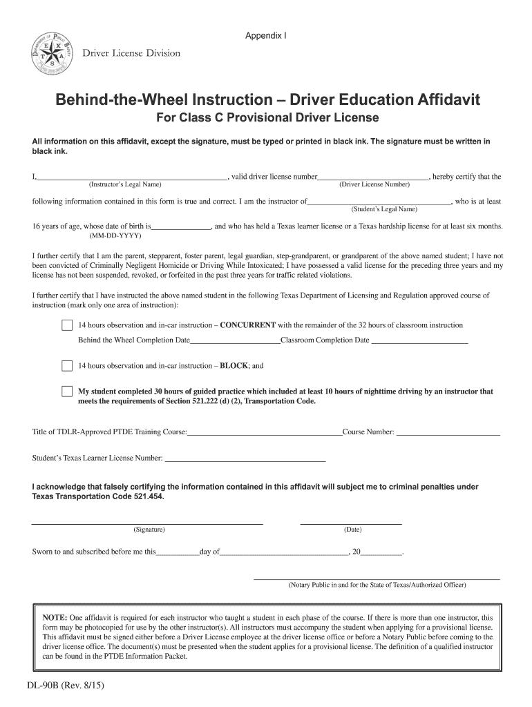 Get and Sign Dl 90b 2015-2022 Form
