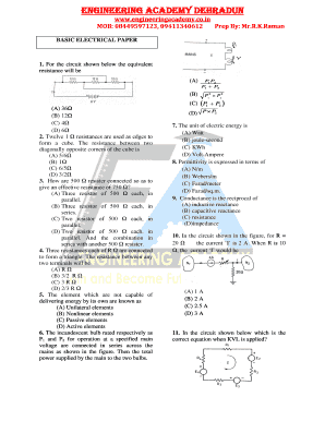 Raman Sir Electrical Notes PDF  Form
