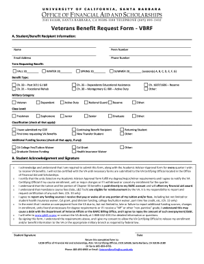 Ucsb Vbrf  Form