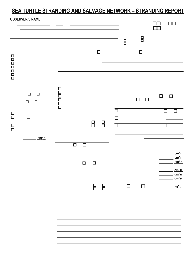 Flowmetry Stranding  Form