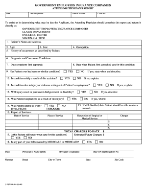 GOVERNMENT EMPLOYEES INSURANCE COMPANIES  Form