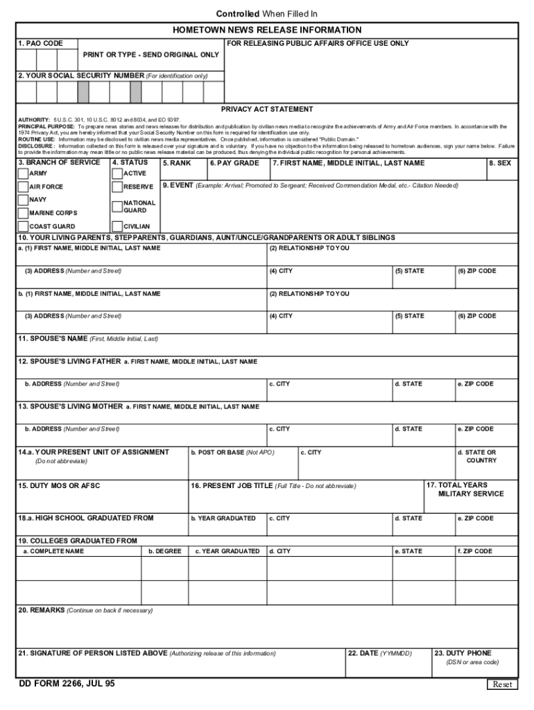  HOMETOWN NEWS RELEASE INFORMATION 1 PAO CODER REL 1995-2024