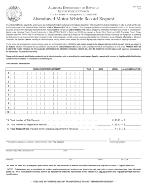  Fees for Requests with Incorrect or Illegible Vehi 2017-2024