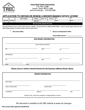 Tx Boa Renew  Form