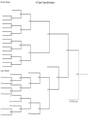 12 Team 3 Game Guarantee Bracket  Form