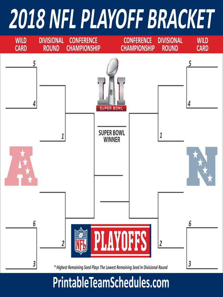  Nfl Playoff Bracket Maker 2018-2024