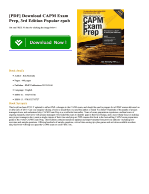 Capm Exam Prep 3rd Edition PDF  Form