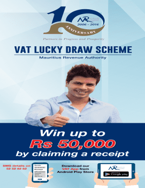 Mra Vat Lucky Draw  Form