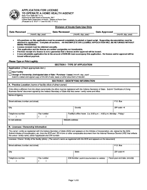 Indiana State  Form