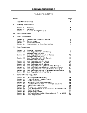 Pasig City Zoning Map  Form