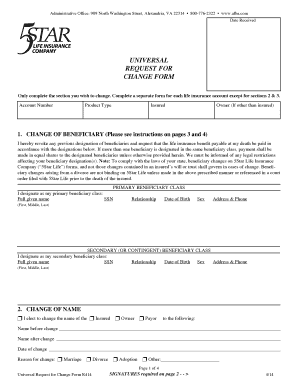 Afba Insurance Beneficiary Form