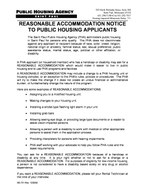 Public Housing Full App PDF St Paul Public Housing Agency Stpaulpha  Form