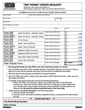  Temporary Trip Permit Online 2009