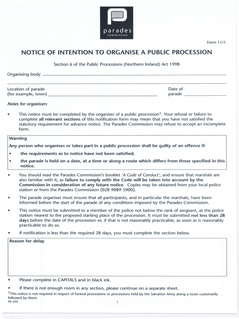  Blank Sar Form 111 2005-2024