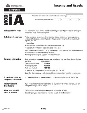  Mod Ia Form 2014