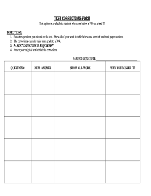 Form Filling Test DOC