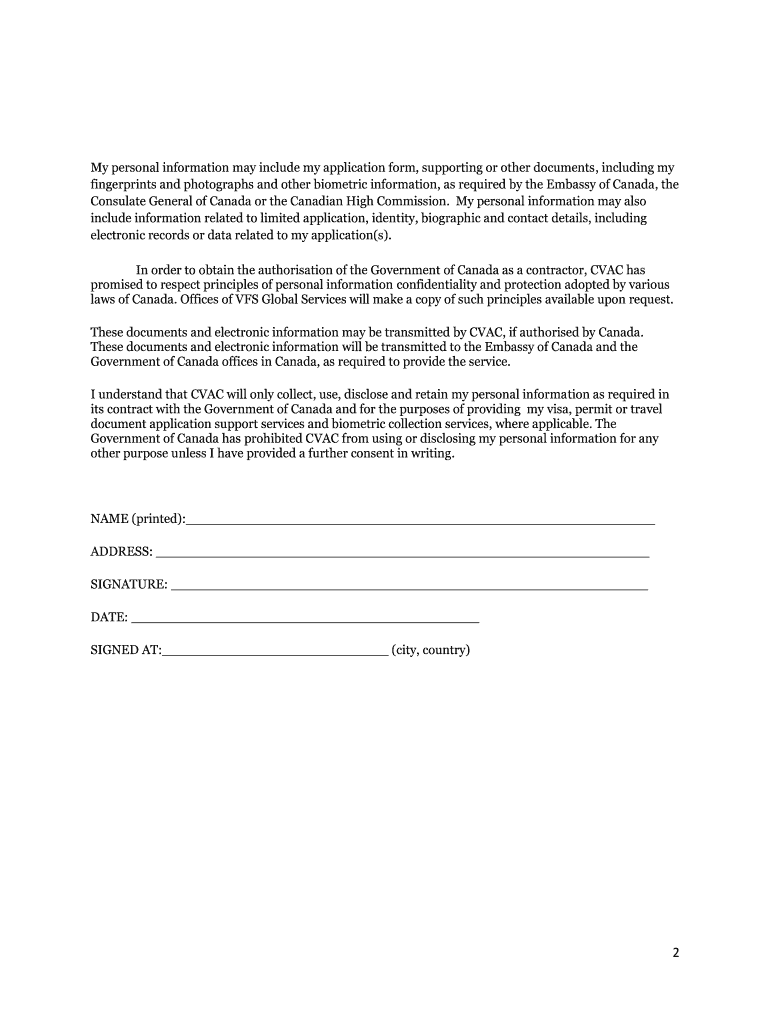 Vac Consent Form