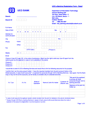 Ucoonline Staff Login  Form