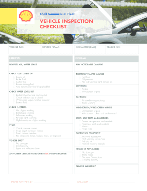 Hawaii Region RallyCross Tech Inspection Checklist DOC Light Vehicle Pre Delivery Checklist Catalogue No 45071422 Form No 1503