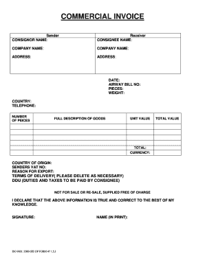 Sf Express Invoice Download  Form