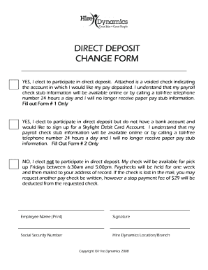 Hire Dynamics W2  Form