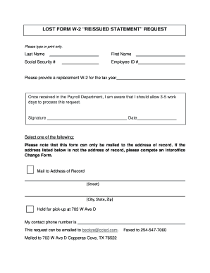 Payee Form