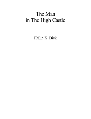 The Man in the High Castle PDF  Form