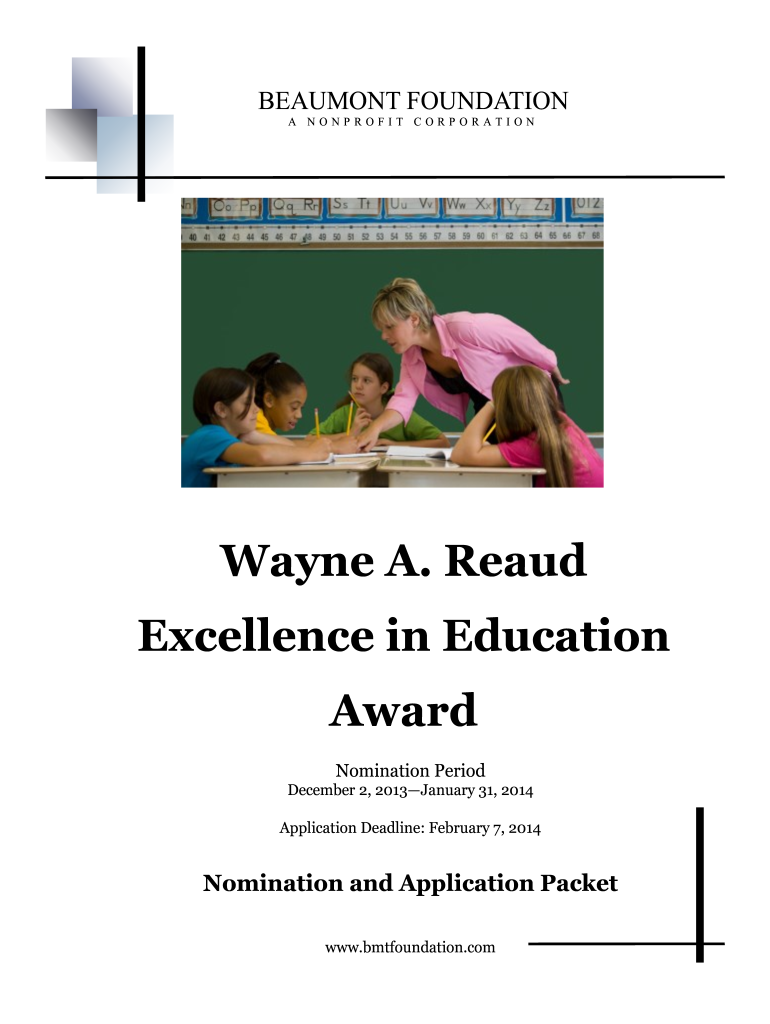  Reaud Award 2014-2024