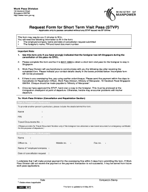 Stvp Extension Mom  Form