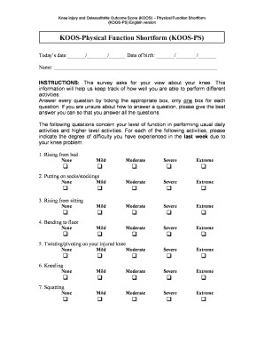 Koos  Form