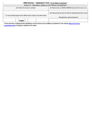 Bushbuckridge Local Municipality Application Form