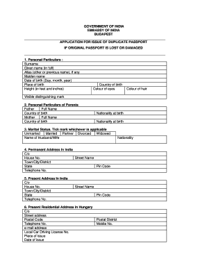 Ecnr Form PDF