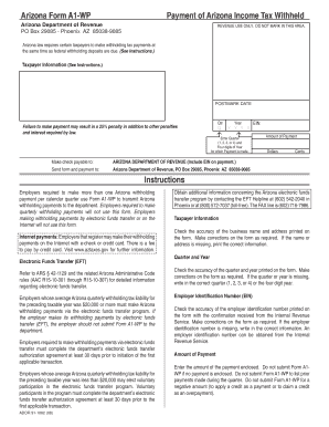Arizona Form A1 Wp