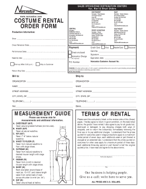  Norcostco Form 2008