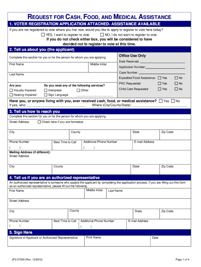 Jfs 07200  Form