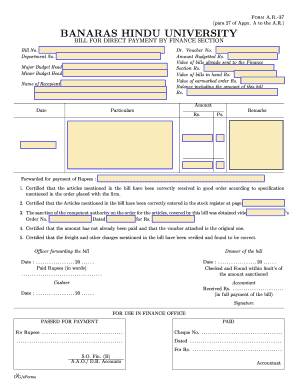 Ar37 Bhu  Form